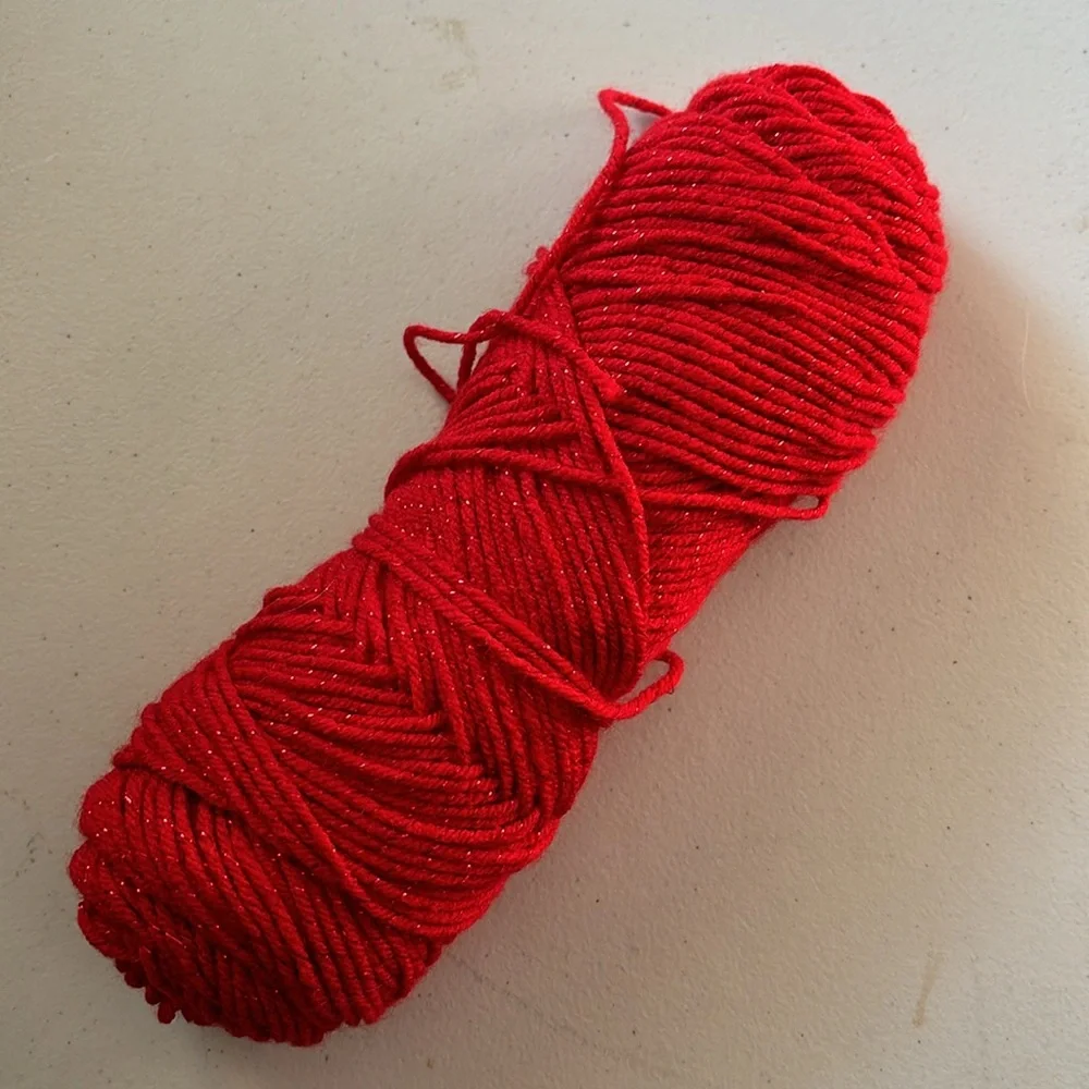 Red Heart Used Yarn Skeins/Lot of 4